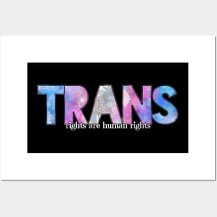 Trans Rights Are Human Rights Posters and Art